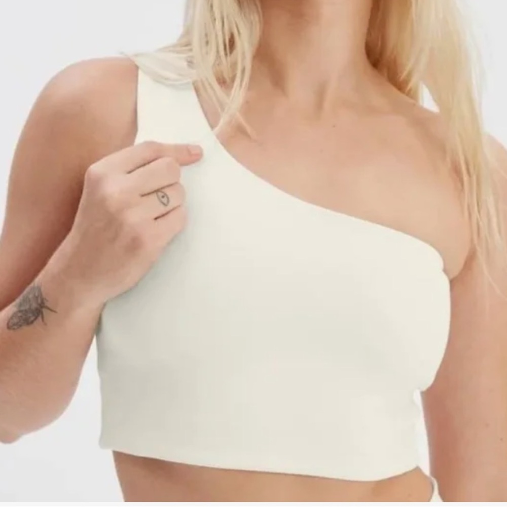 Ivory Bianca One Shoulder Bra